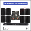 Paket Sound System Background Music Speaker RCF - 8 Speaker
